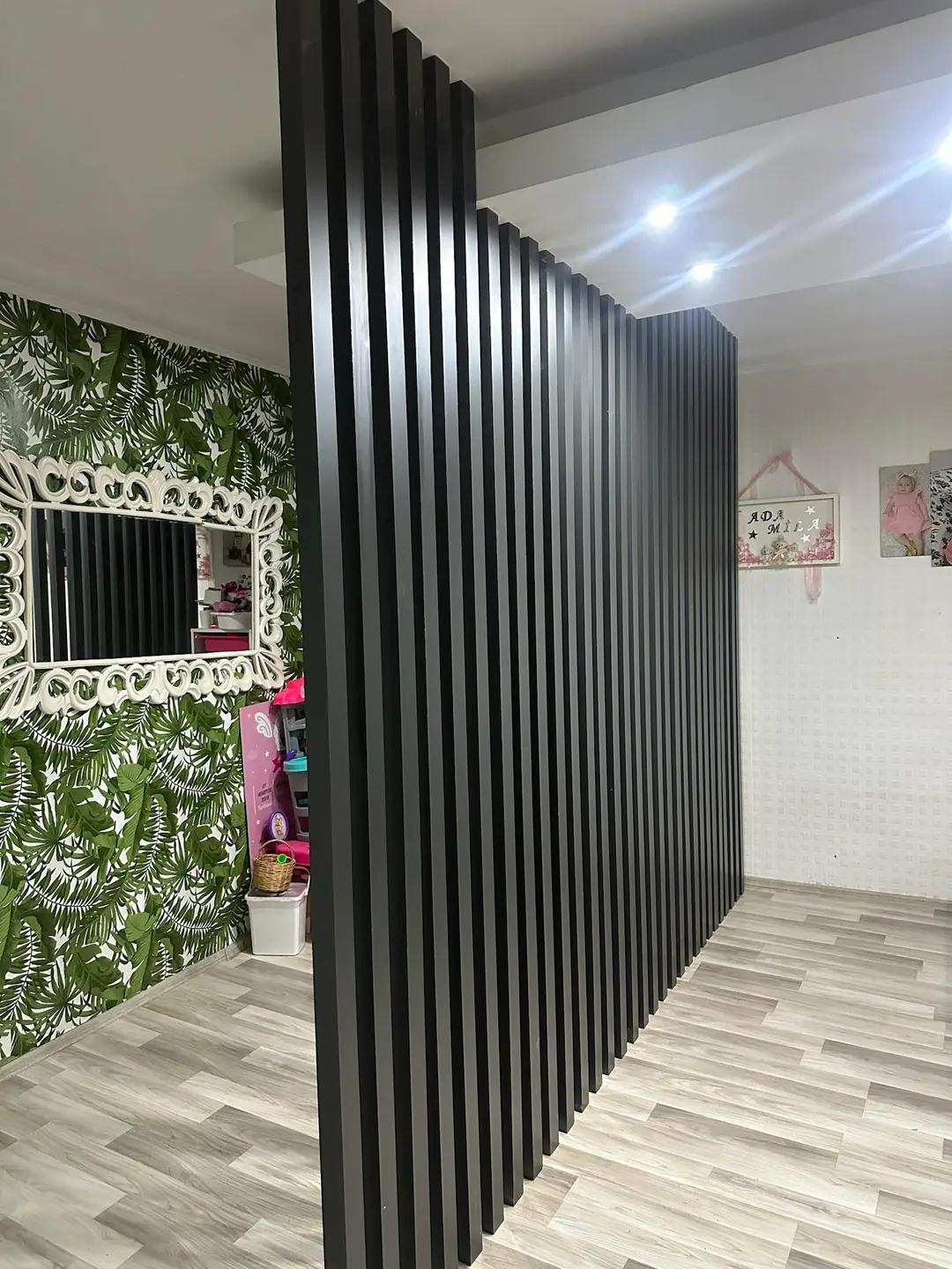 5x8x280 cm Antrasit Seperatör Paravan Bölme -2