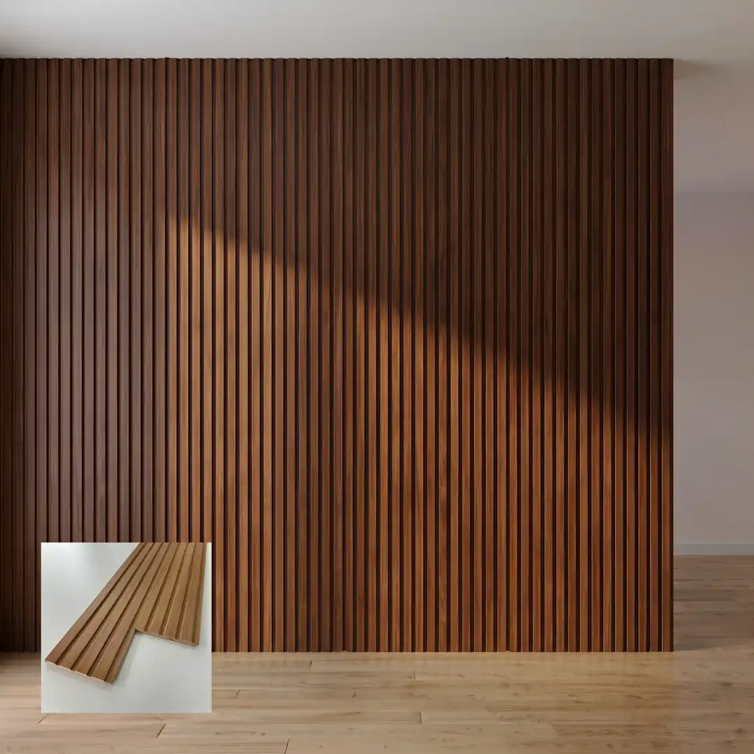 Tetra 15x280 cm Teak Mdf Duvar Paneli