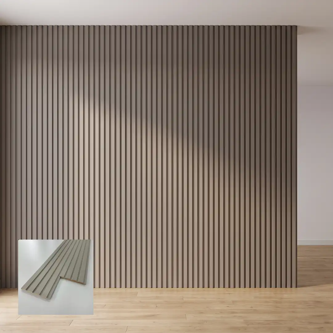 Tetra 15x280 cm Serap Gri Mdf Duvar Paneli