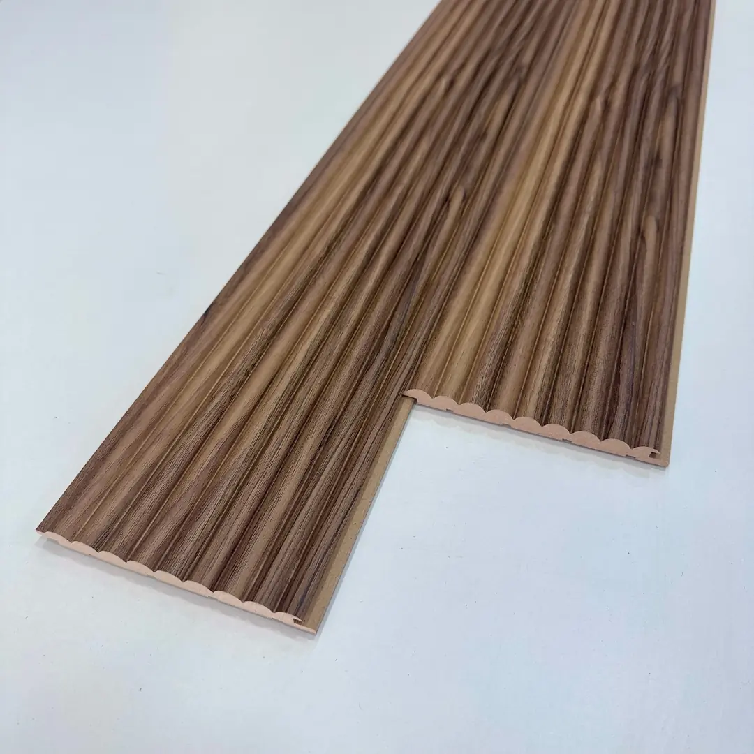 Cloe 15x280 cm Hareli Ceviz Mdf Duvar Paneli-2