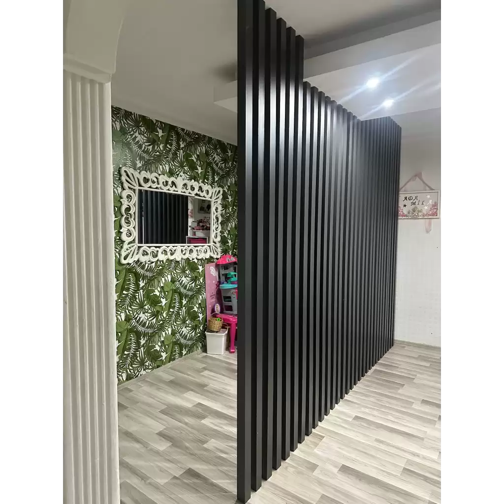 5x5x280 cm Antrasit Seperatör Paravan Bölme -2