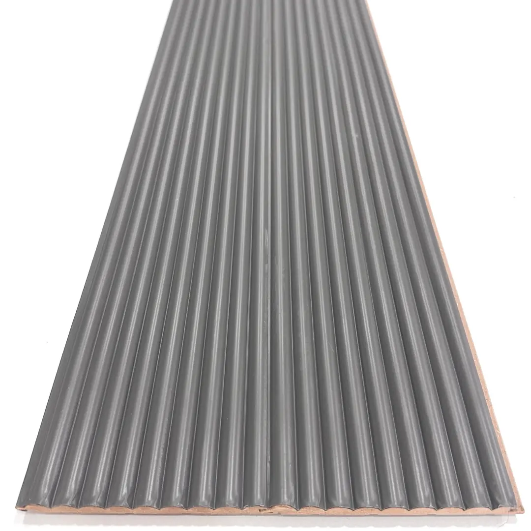 Cloe 15x280 cm Antrasit Mdf Duvar Paneli