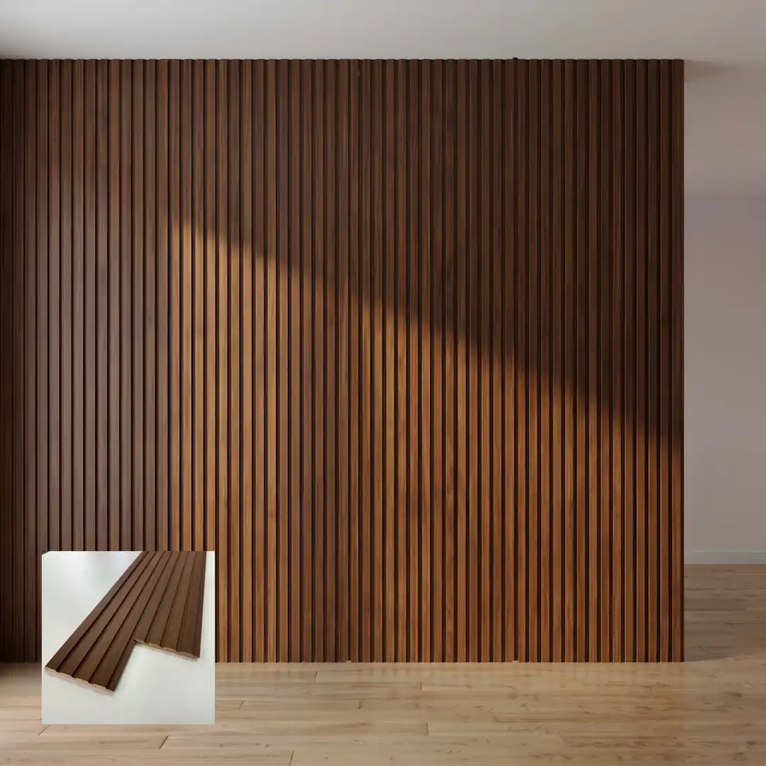 Tetra 15x280 cm Ceviz Mdf Duvar Paneli