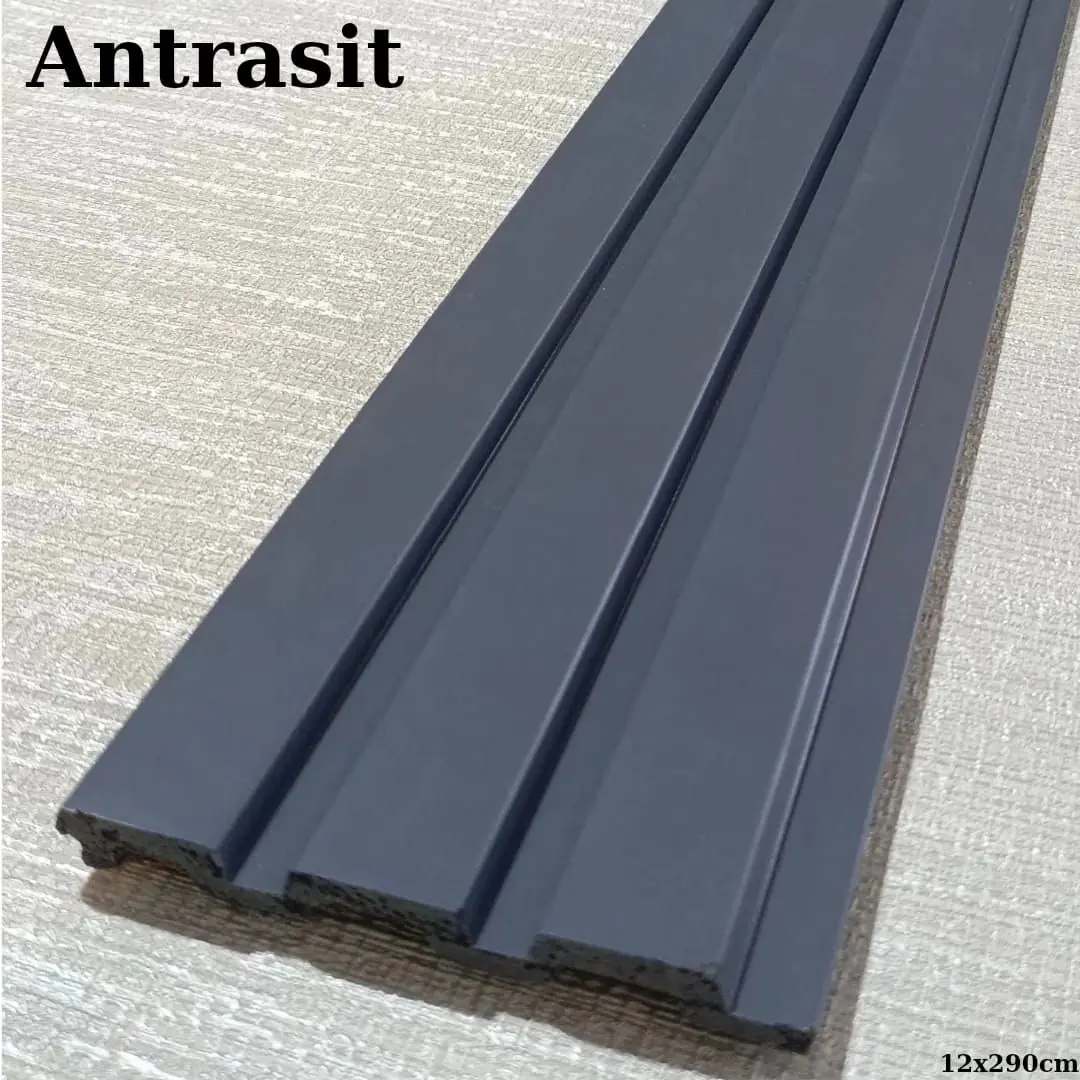 ANTRASİT PVC DUVAR LAMBRİ PANEL-2