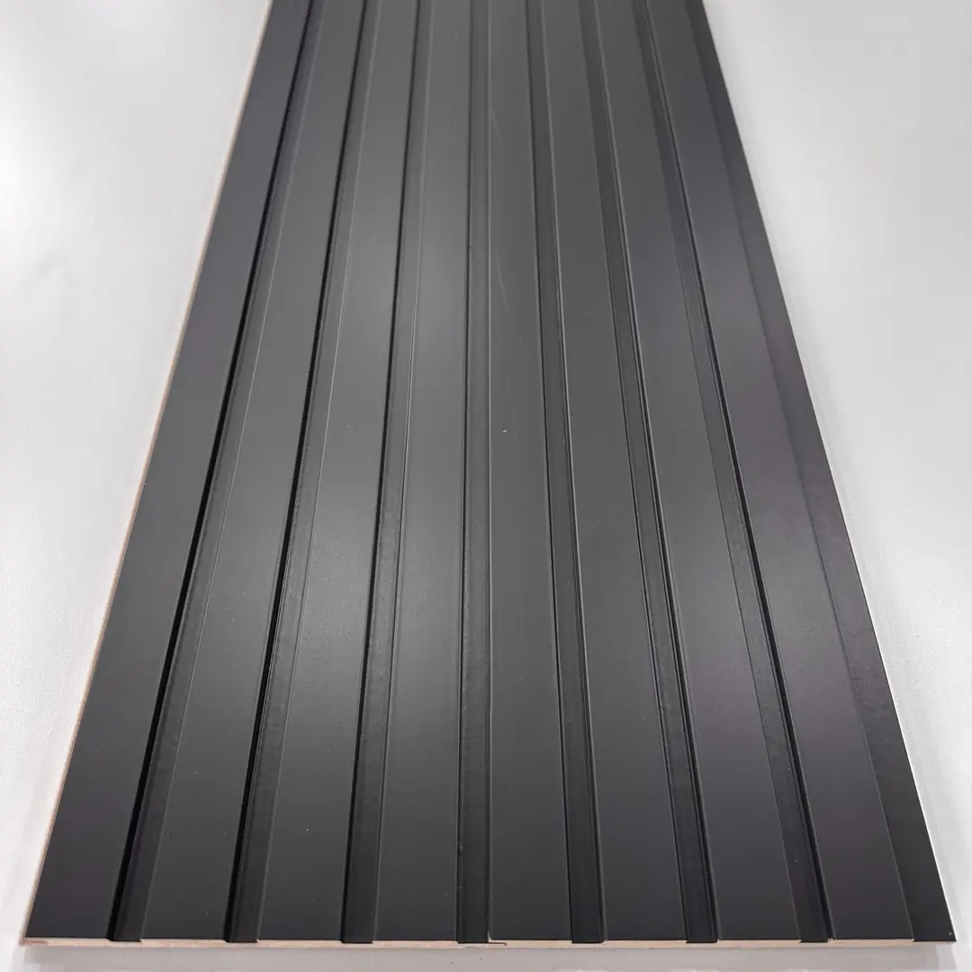 Tetra 15x280 cm Koyu Antrasit Mdf Duvar Paneli-2