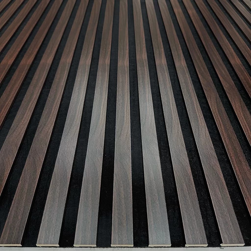 60x275 cm Ceviz Akustik Slim Duvar Paneli-2