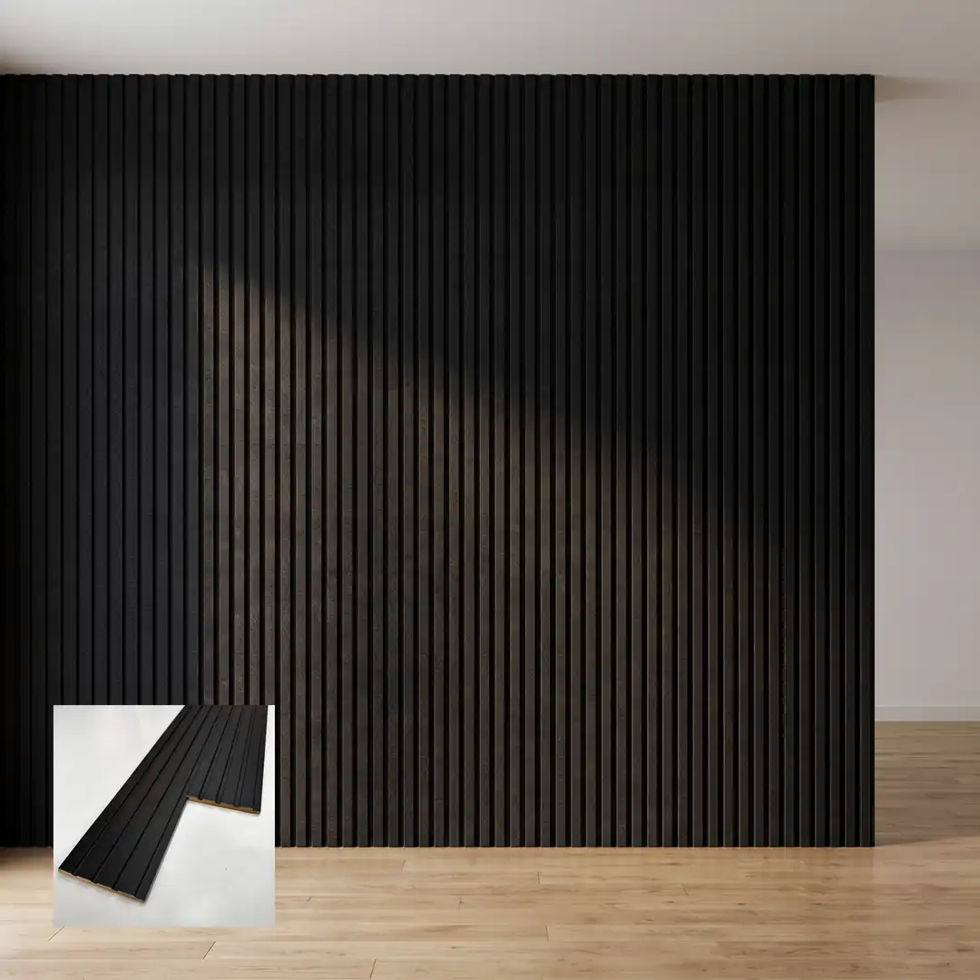 Tetra 15x280 cm Siyah Mdf Duvar Paneli