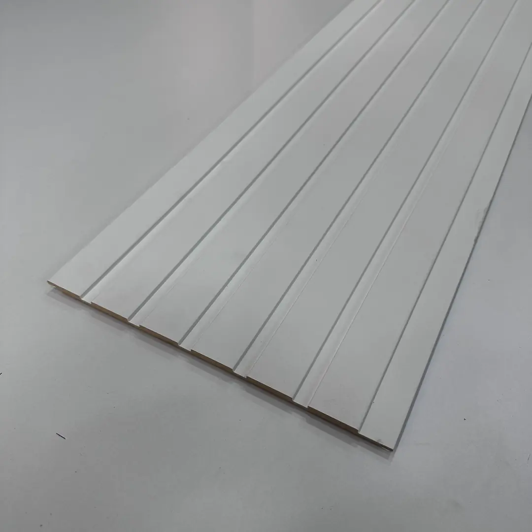 Beyaz Mdf Lambri Duvar Paneli 25cmx280 cm 