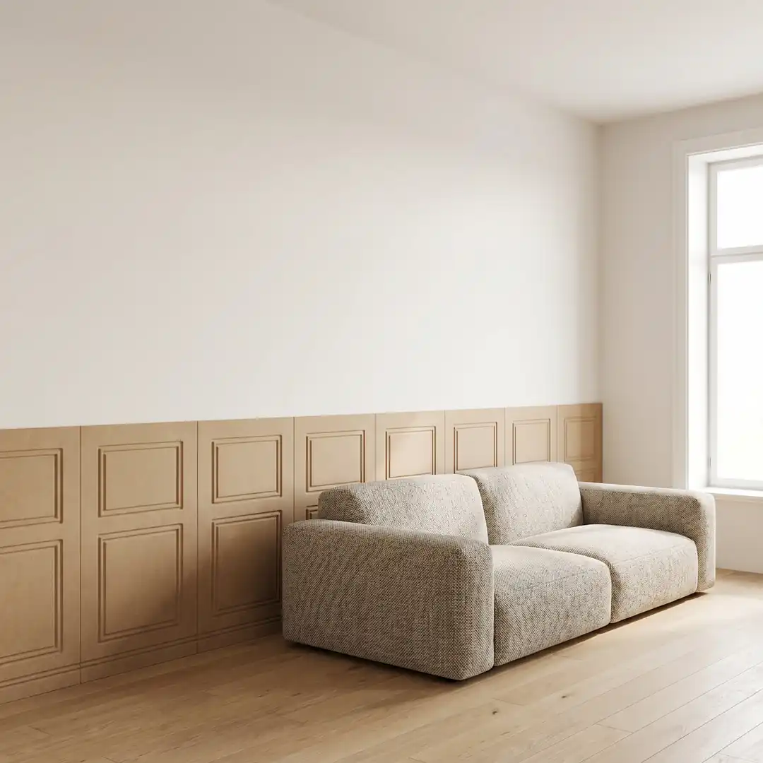 İskandinav Karo Mdf Duvar Paneli 104x54 cm -2