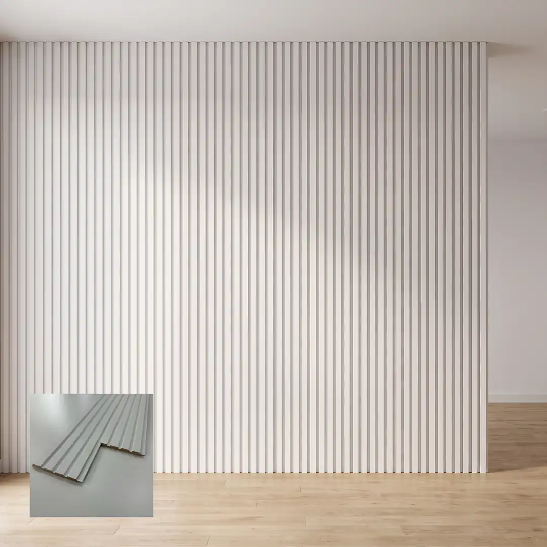 Tetra 15x280 cm Beyaz Mdf Duvar Paneli