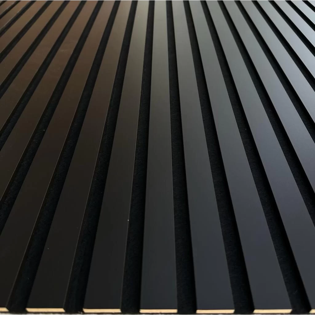 60x275 cm Siyah Akustik Slim Duvar Paneli-2