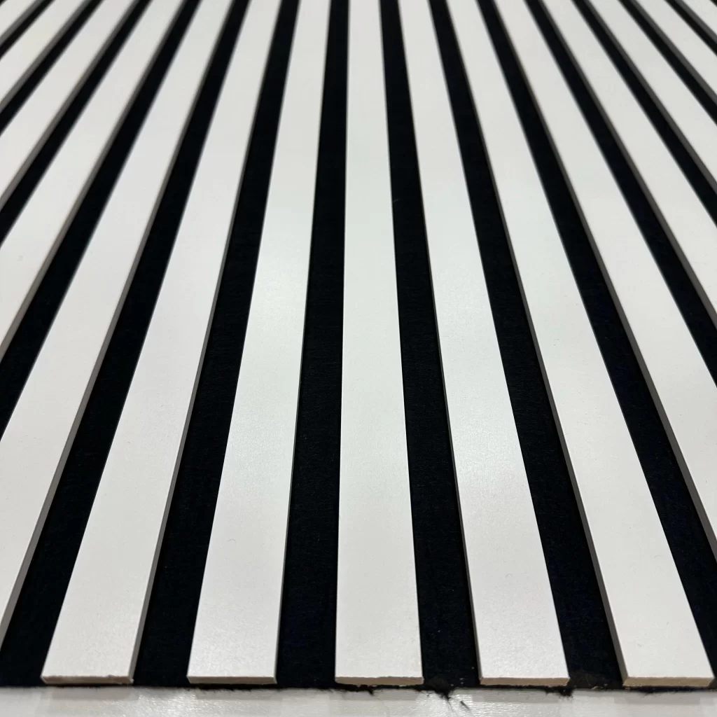 60x275 cm Beyaz Akustik Slim Duvar Paneli-2